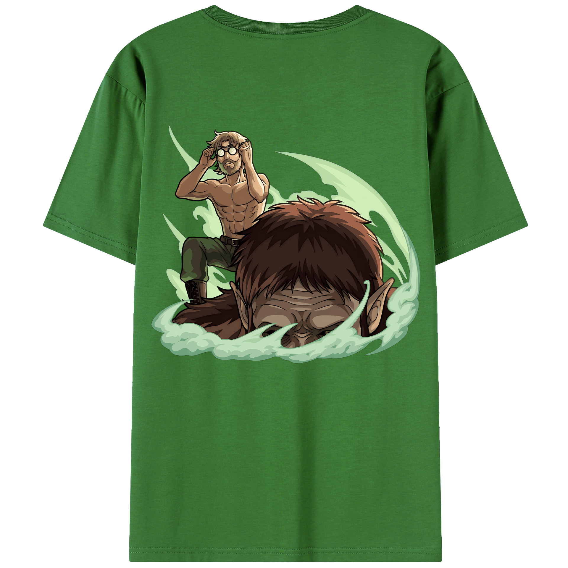 （画像用） 進撃の巨人 Attack on Titan レディース半袖Tシャツ(バックプリント)